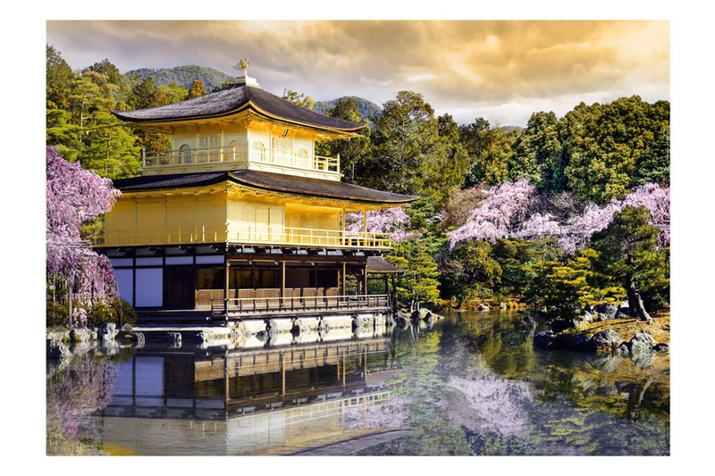 Fototapet Japanese Landscape 300x210 - Artgeist sp. z o. o. - Inredning & dekor - Väggdekor - Tapeter & tapettillbehör - Fototapeter