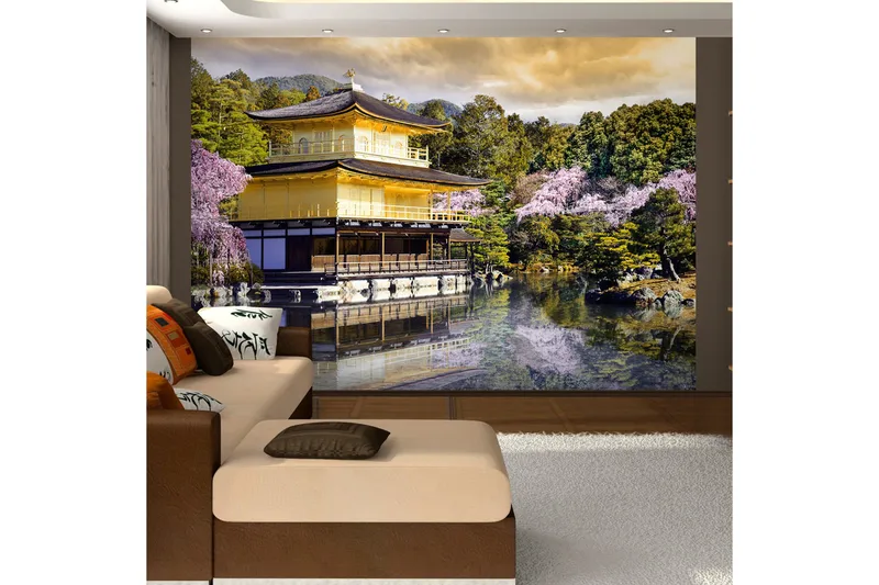 Fototapet Japanese Landscape 300x210 - Artgeist sp. z o. o. - Inredning & dekor - Väggdekor - Tapeter & tapettillbehör - Fototapeter