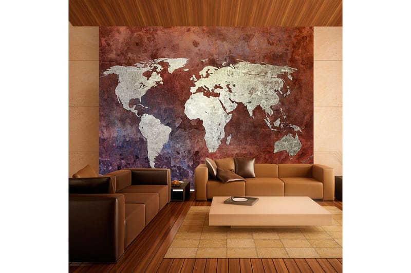 Fototapet Järn Kontinenter 250x193, Artgeist sp. z o. o.