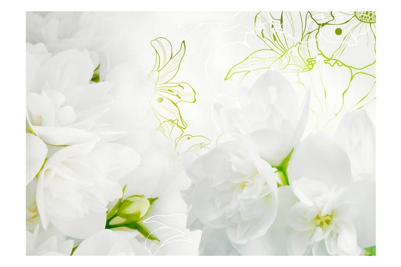 Fototapet Jasmine 250x175 - Artgeist sp. z o. o. - Inredning & dekor - Väggdekor - Tapeter & tapettillbehör - Fototapeter