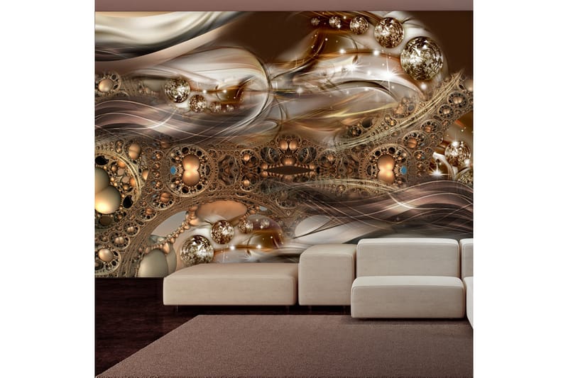 FOTOTAPET Jewel Of Bronze 250x175 - Artgeist sp. z o. o. - Inredning & dekor - Väggdekor - Tapeter & tapettillbehör - Fototapeter