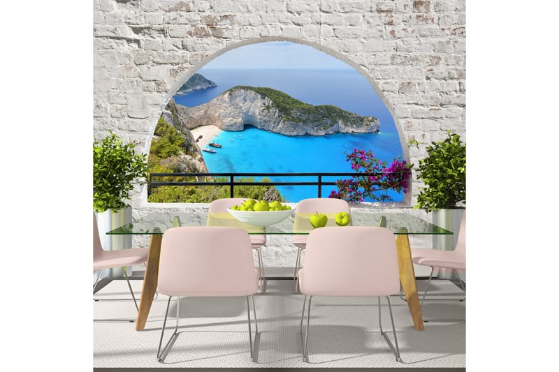 FOTOTAPET Kalamaki Zakynthos 200x140 - Artgeist sp. z o. o. - Inredning & dekor - Väggdekor - Tapeter & tapettillbehör - Fototapeter