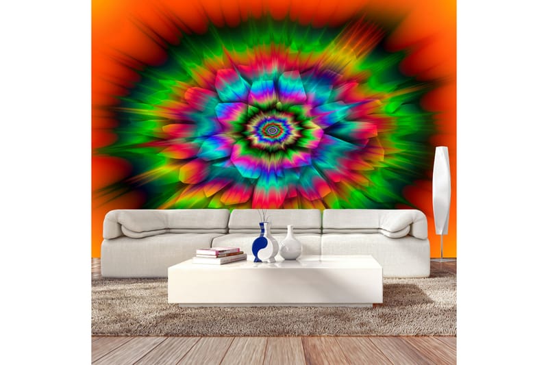 FOTOTAPET Kaleidoscope Of Colours 200x140 - Artgeist sp. z o. o. - Inredning & dekor - Väggdekor - Tapeter & tapettillbehör - Fototapeter