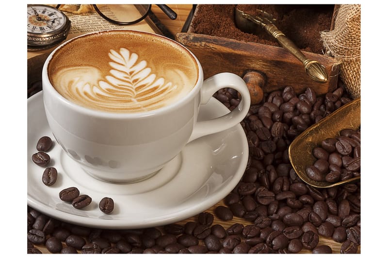 FOTOTAPET Kanske Kaffe? 200x154, Artgeist sp. z o. o.