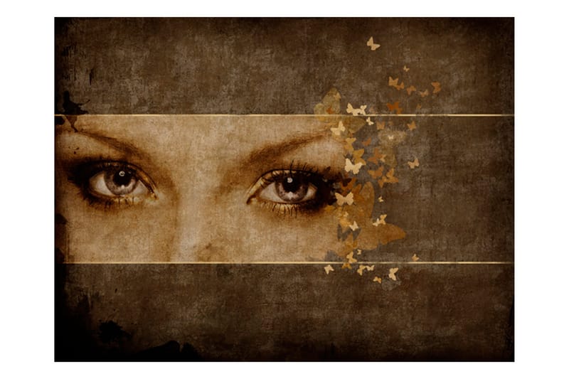 Fototapet Kvinna Och Fjärilar 250x193 - Artgeist sp. z o. o. - Inredning & dekor - Väggdekor - Tapeter & tapettillbehör - Fototapeter