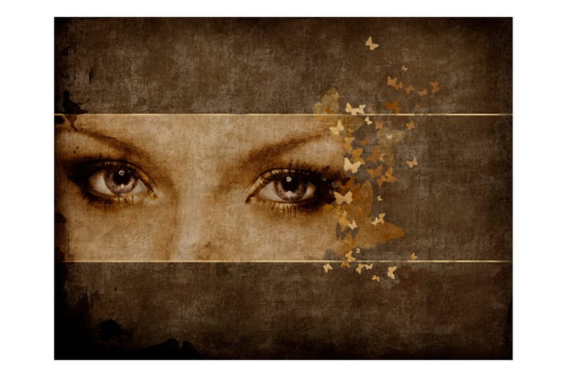 FOTOTAPET Kvinna Och Fjärilar 400x309 - Artgeist sp. z o. o. - Inredning & dekor - Väggdekor - Tapeter & tapettillbehör - Fototapeter