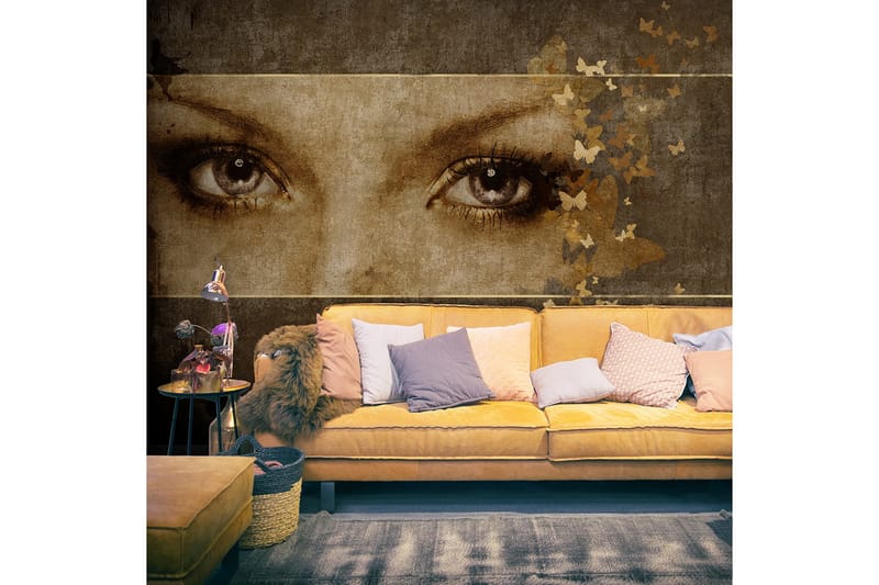 FOTOTAPET Kvinna Och Fjärilar 400x309, Artgeist sp. z o. o.