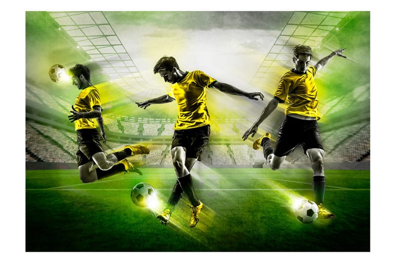 FOTOTAPET Let's Play! 250x175 - Artgeist sp. z o. o. - Inredning & dekor - Väggdekor - Tapeter & tapettillbehör - Fototapeter