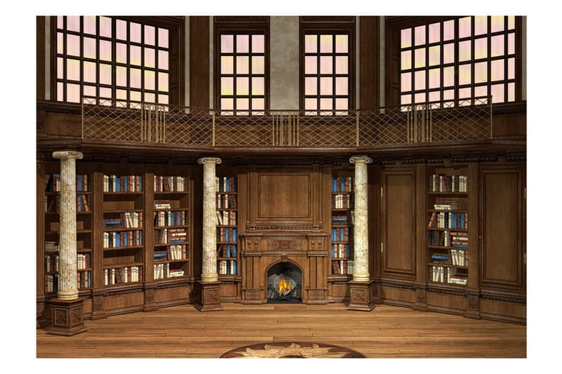 Fototapet Library Of Dreams 400x280 - Artgeist sp. z o. o. - Inredning & dekor - Väggdekor - Tapeter & tapettillbehör - Fototapeter