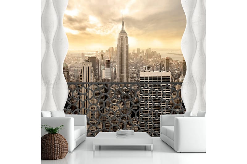 FOTOTAPET Light Of New York 200x140, Artgeist sp. z o. o.