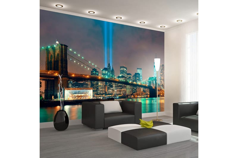 FOTOTAPET Light Of NYC 400x280 - Artgeist sp. z o. o. - Inredning & dekor - Väggdekor - Tapeter & tapettillbehör - Fototapeter