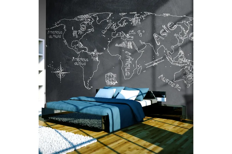 Fototapet Liten Resa Stor Resor Franska 200x154, Artgeist sp. z o. o.