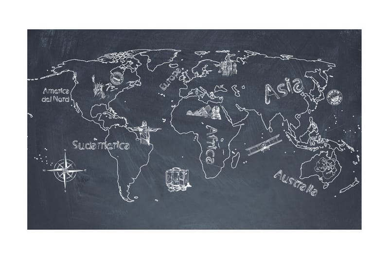 Fototapet Liten Resa Stor Resor Italienska 450x270 - Artgeist sp. z o. o. - Inredning & dekor - Väggdekor - Tapeter & tapettillbehör - Fototapeter