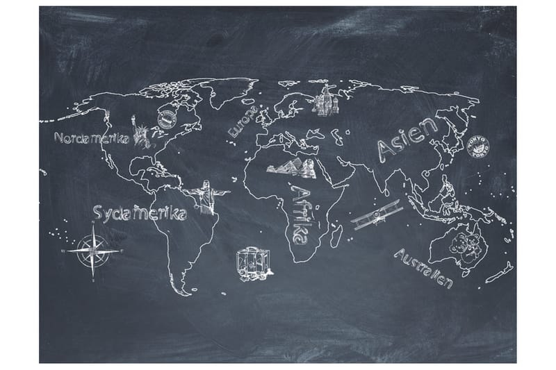 FOTOTAPET Liten Resa Stor Resor Tyska 300x231 - Artgeist sp. z o. o. - Inredning & dekor - Väggdekor - Tapeter & tapettillbehör - Fototapeter