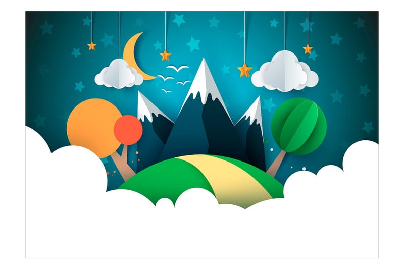 Fototapet Little Traveller 300x210 - Artgeist sp. z o. o. - Inredning & dekor - Väggdekor - Tapeter & tapettillbehör - Fototapeter