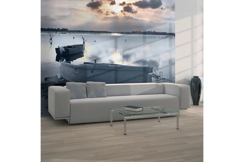 FOTOTAPET Little Port Boats 250x193, Artgeist sp. z o. o.