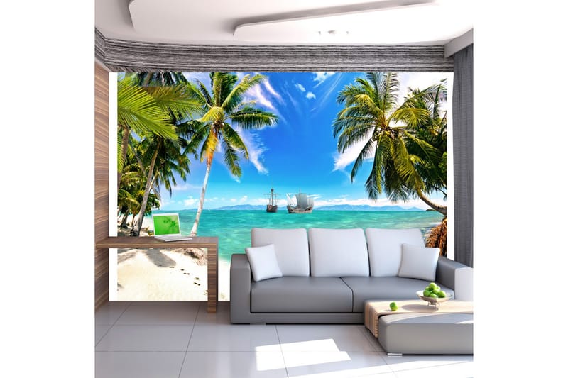 FOTOTAPET Lost Ships 200x140 - Artgeist sp. z o. o. - Inredning & dekor - Väggdekor - Tapeter & tapettillbehör - Fototapeter