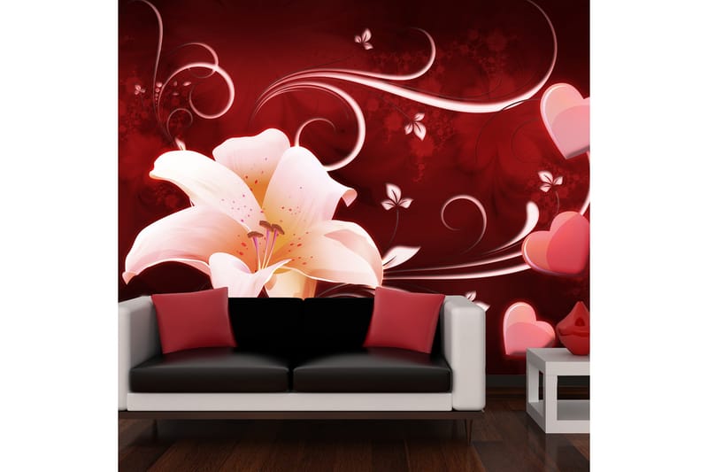 FOTOTAPET Love Message 300x231 - Artgeist sp. z o. o. - Inredning & dekor - Väggdekor - Tapeter & tapettillbehör - Fototapeter