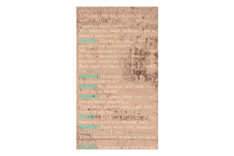 Fototapet Love Story 50x1000 - Artgeist sp. z o. o. - Inredning & dekor - Väggdekor - Tapeter & tapettillbehör - Fototapeter