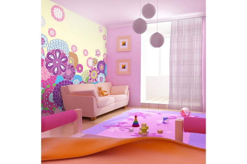 Fototapet Lycklig Äng 400x309 - Artgeist sp. z o. o. - Inredning & dekor - Väggdekor - Tapeter & tapettillbehör - Fototapeter