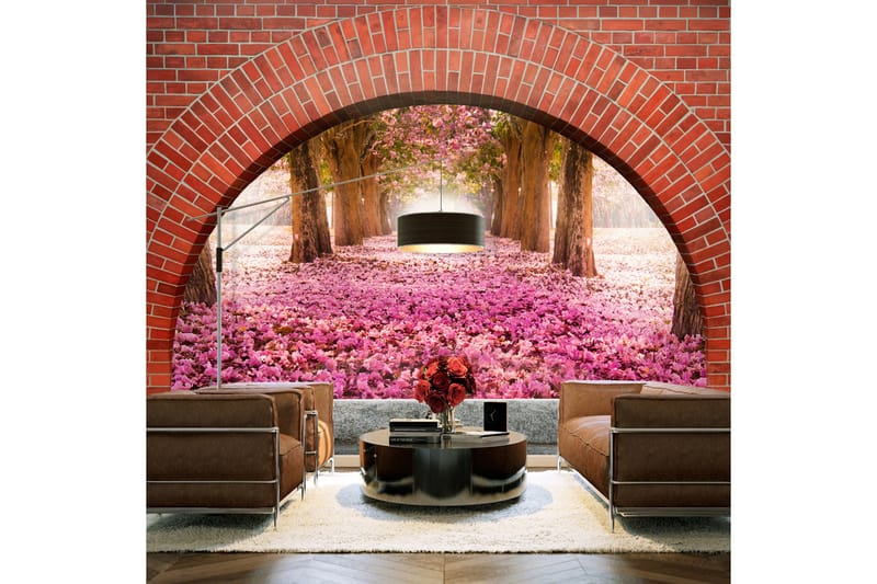 FOTOTAPET Magical Bridge 150x105 - Artgeist sp. z o. o. - Inredning & dekor - Väggdekor - Tapeter & tapettillbehör - Fototapeter