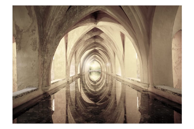 FOTOTAPET Magical Corridor 200x140 - Artgeist sp. z o. o. - Inredning & dekor - Väggdekor - Tapeter & tapettillbehör - Fototapeter