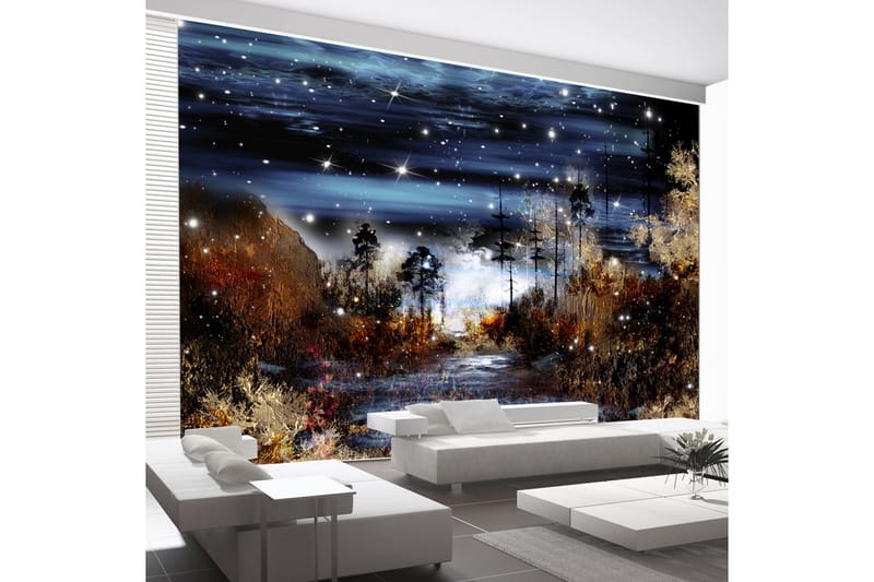 FOTOTAPET Magical Forest 300x210 - Artgeist sp. z o. o. - Inredning & dekor - Väggdekor - Tapeter & tapettillbehör - Fototapeter