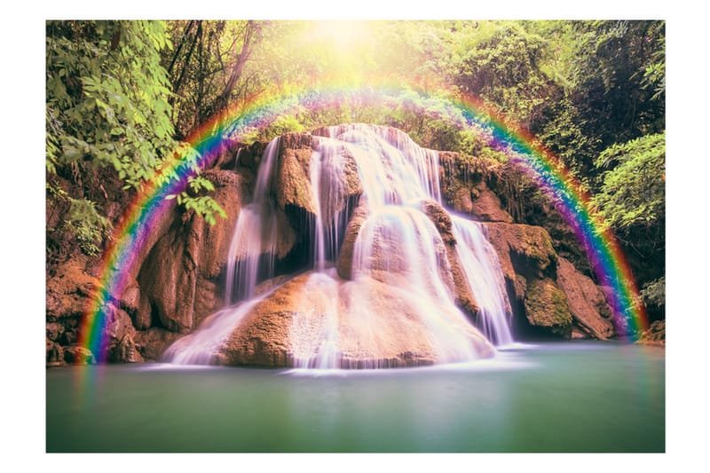 FOTOTAPET Magical Waterfall 300x210 - Artgeist sp. z o. o. - Inredning & dekor - Väggdekor - Tapeter & tapettillbehör - Fototapeter