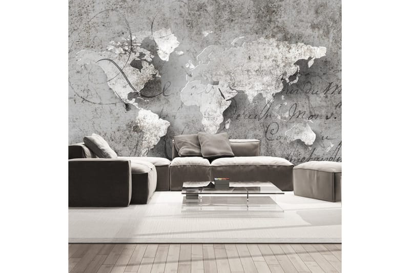 Fototapet Map And Letter 250x175, Artgeist sp. z o. o.