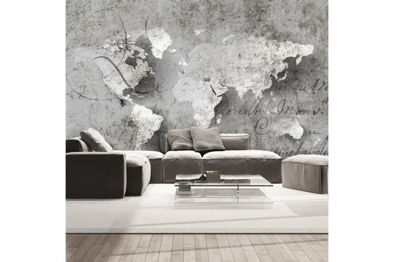 FOTOTAPET Map And Letter 300x210, Artgeist sp. z o. o.