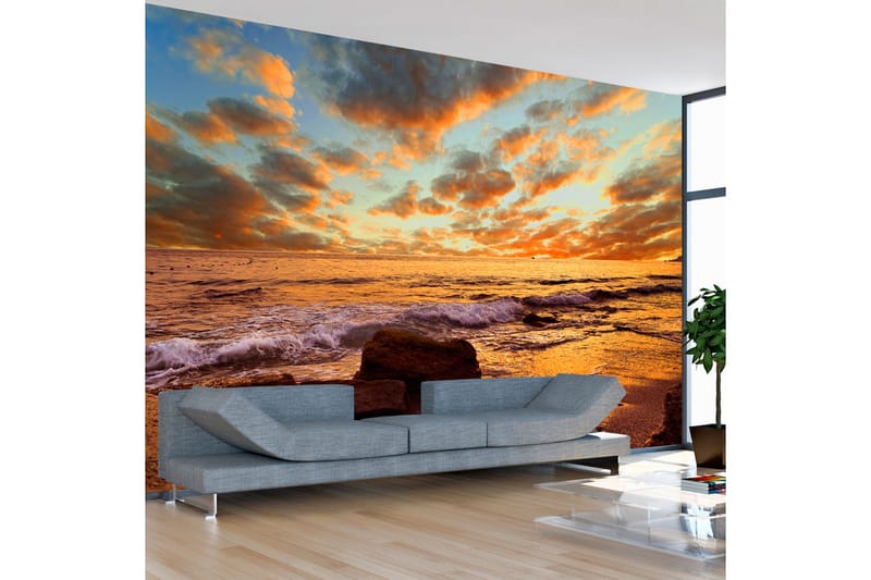 Fototapet Marinmålning Turkiet 250x193 - Artgeist sp. z o. o. - Inredning & dekor - Väggdekor - Tapeter & tapettillbehör - Fototapeter