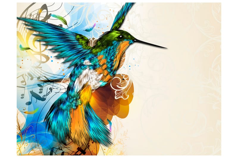 FOTOTAPET Marvelous Bird 300x231 - Artgeist sp. z o. o. - Inredning & dekor - Väggdekor - Tapeter & tapettillbehör - Fototapeter