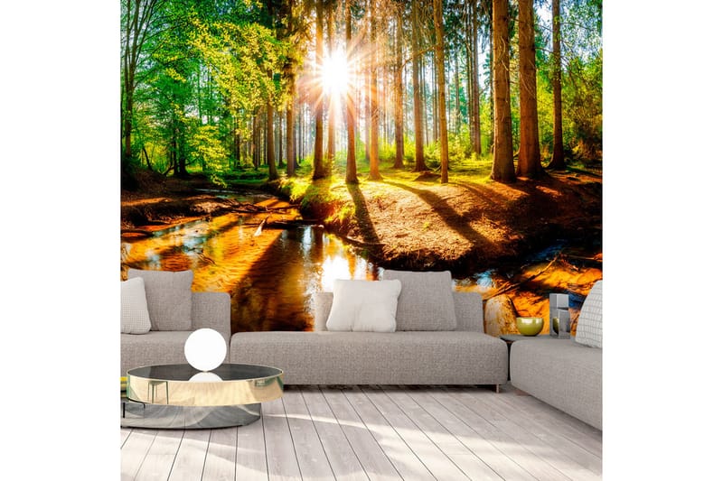 FOTOTAPET Marvelous Forest 100x70 - Artgeist sp. z o. o. - Inredning & dekor - Väggdekor - Tapeter & tapettillbehör - Fototapeter