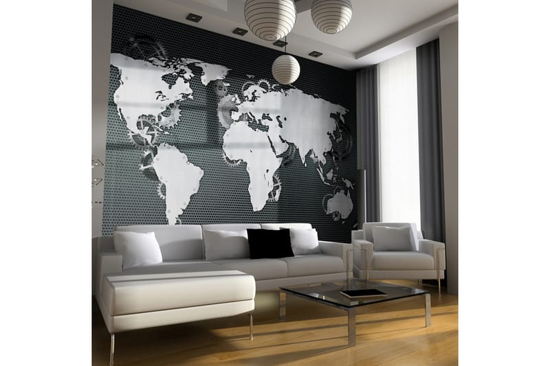 FOTOTAPET Mechanical World 350x270 - Artgeist sp. z o. o. - Inredning & dekor - Väggdekor - Tapeter & tapettillbehör - Fototapeter