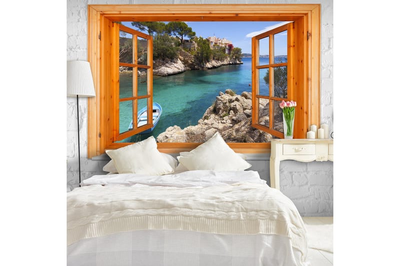 FOTOTAPET Mediterranean Landscape 100x70, Artgeist sp. z o. o.