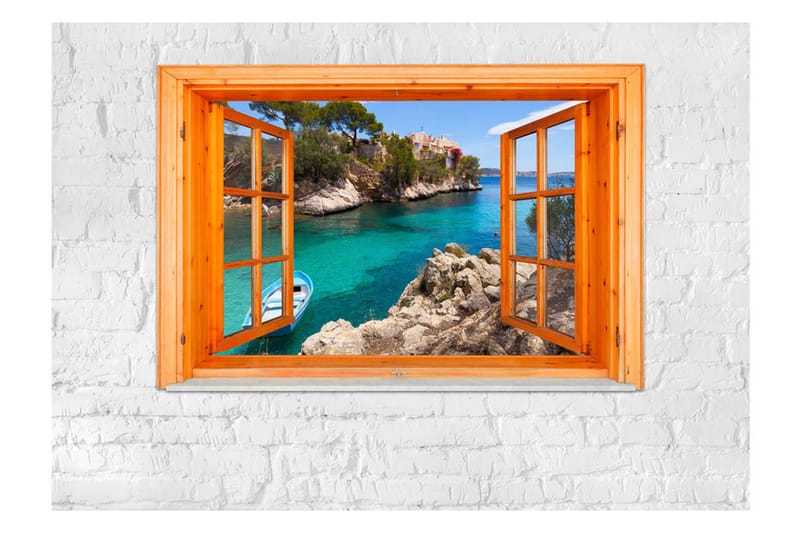 Fototapet Mediterranean Landscape 150x105 - Artgeist sp. z o. o. - Inredning & dekor - Väggdekor - Tapeter & tapettillbehör - Fototapeter