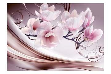 FOTOTAPET Meet The Magnolias 100x70 - Artgeist sp. z o. o. - Inredning & dekor - Väggdekor - Tapeter & tapettillbehör - Fototapeter