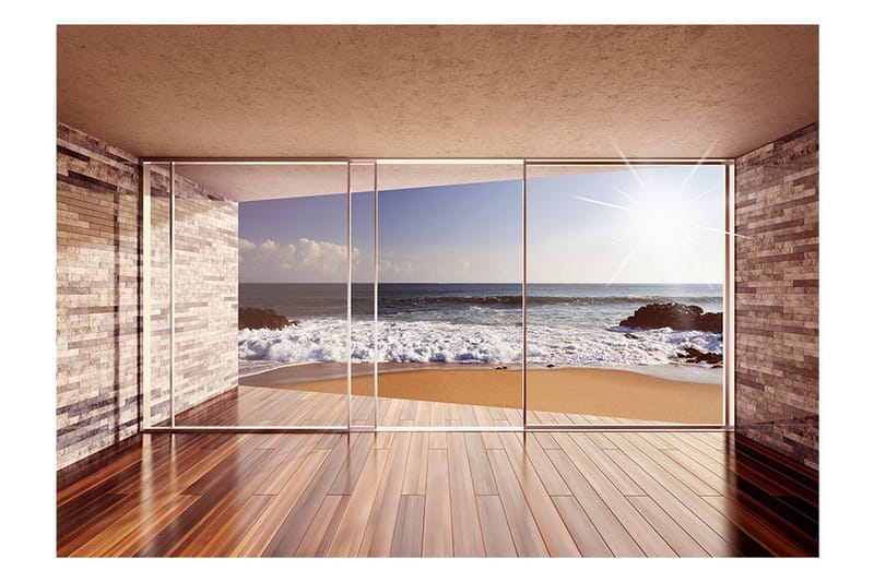 Fototapet Meeting At The Sea 100x70 - Artgeist sp. z o. o. - Inredning & dekor - Väggdekor - Tapeter & tapettillbehör - Fototapeter