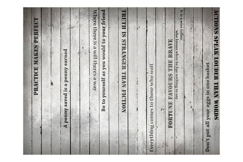 Fototapet Memorable Quotes 350x270 - Artgeist sp. z o. o. - Inredning & dekor - Väggdekor - Tapeter & tapettillbehör - Fototapeter