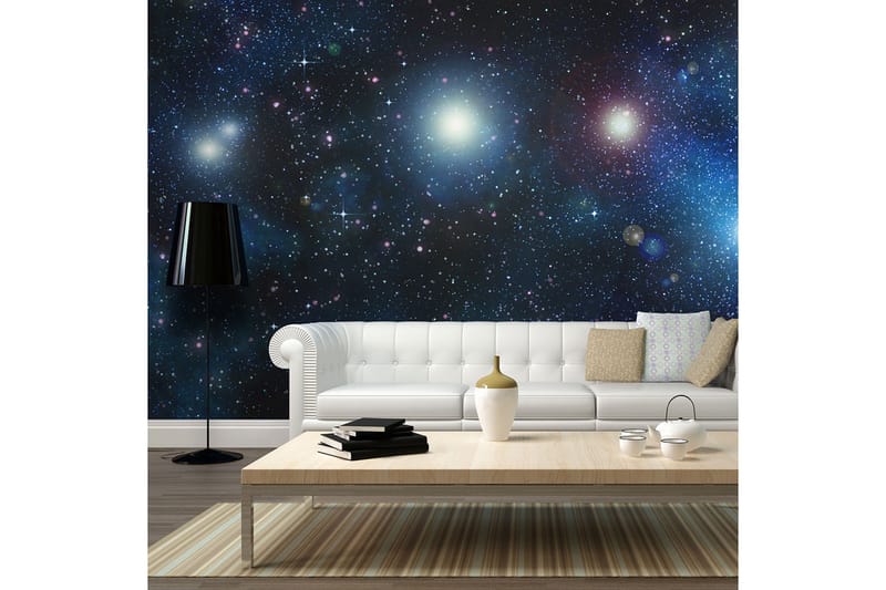 FOTOTAPET Miljarder Ljusa Stjärnor 350x270 - Artgeist sp. z o. o. - Inredning & dekor - Väggdekor - Tapeter & tapettillbehör - Fototapeter