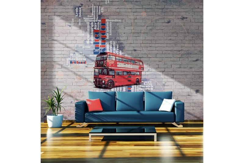 FOTOTAPET Min London 300x231 - Artgeist sp. z o. o. - Inredning & dekor - Väggdekor - Tapeter & tapettillbehör - Fototapeter