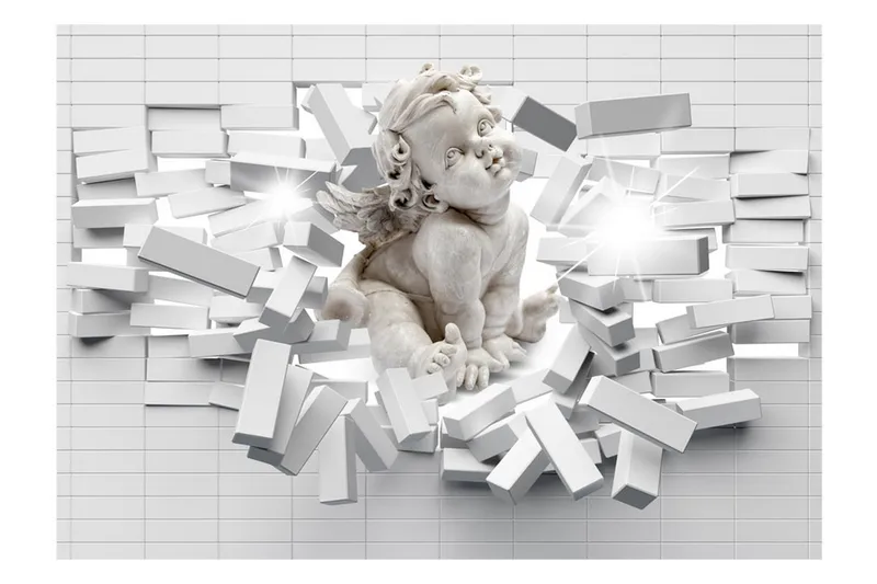 FOTOTAPET Modern Cherub 350x245 - Artgeist sp. z o. o. - Inredning & dekor - Väggdekor - Tapeter & tapettillbehör - Fototapeter