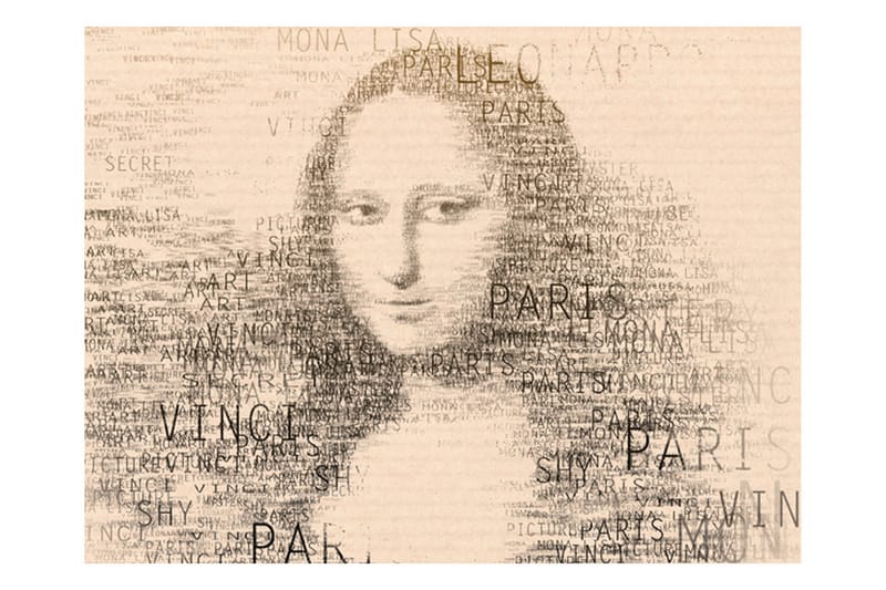 FOTOTAPET Mona Lisa Tankar 300x231 - Artgeist sp. z o. o. - Inredning & dekor - Väggdekor - Tapeter & tapettillbehör - Fototapeter