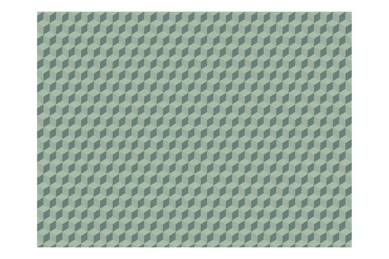 Fototapet Monokromatiska Kuber 400x309 - Artgeist sp. z o. o. - Inredning & dekor - Väggdekor - Tapeter & tapettillbehör - Fototapeter