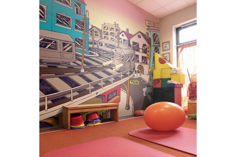 FOTOTAPET Morning In A City 200x154, Artgeist sp. z o. o.