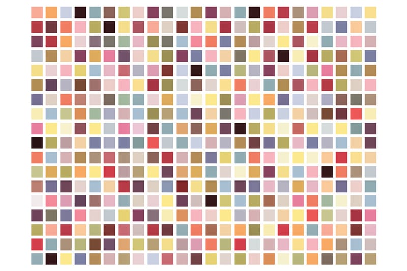 FOTOTAPET Mosaik Av Färger 250x193 - Artgeist sp. z o. o. - Inredning & dekor - Väggdekor - Tapeter & tapettillbehör - Fototapeter