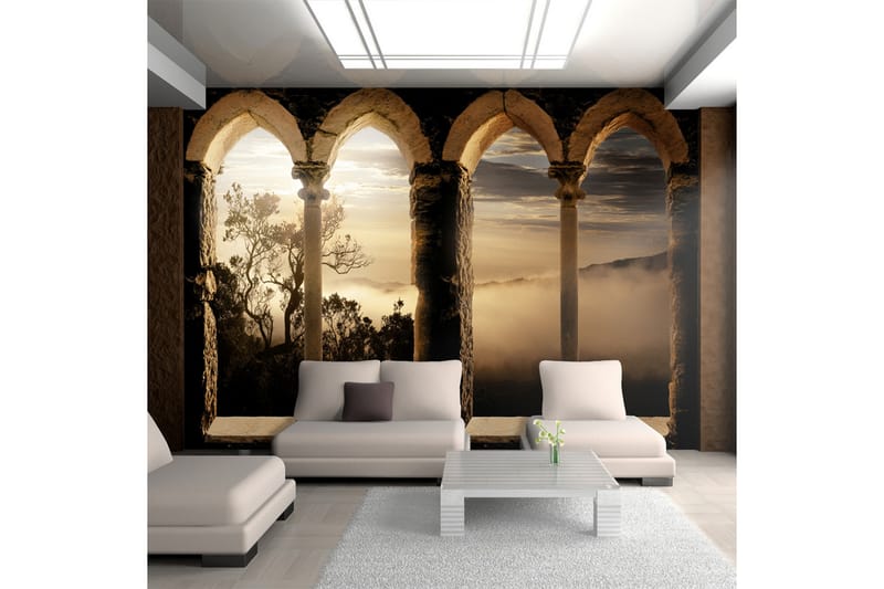 FOTOTAPET Mountain Monastery 350x245 - Artgeist sp. z o. o. - Inredning & dekor - Väggdekor - Tapeter & tapettillbehör - Fototapeter