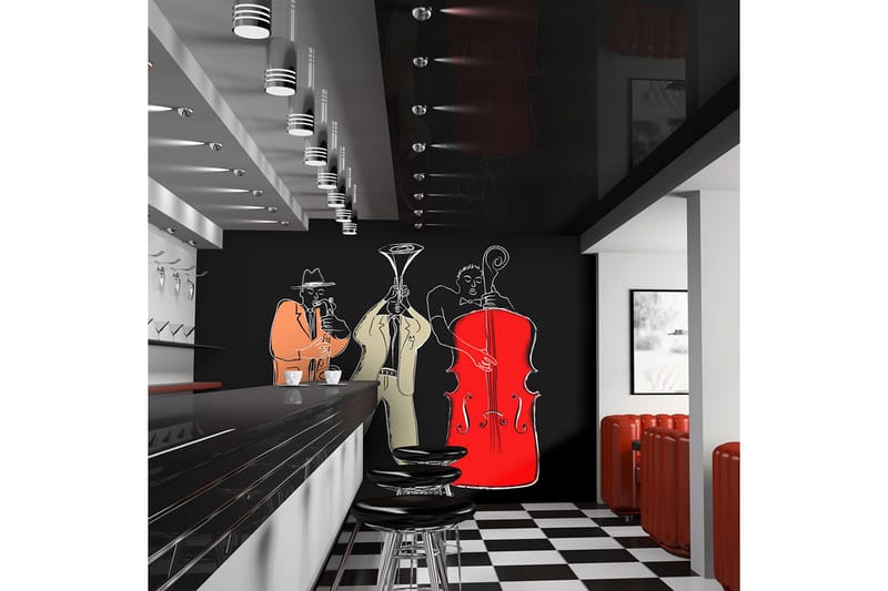 Fototapet Musical Instruments Jazz 250x193, Artgeist sp. z o. o.