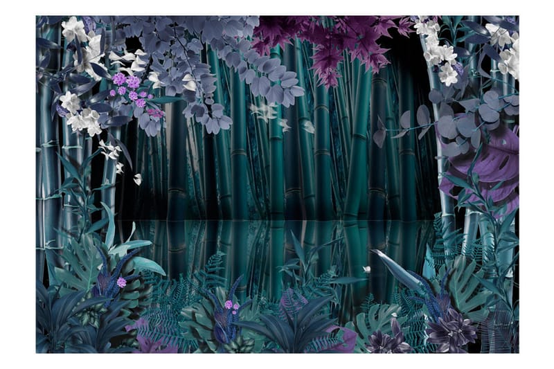 FOTOTAPET Mysterious Night 100x70 - Artgeist sp. z o. o. - Inredning & dekor - Väggdekor - Tapeter & tapettillbehör - Fototapeter