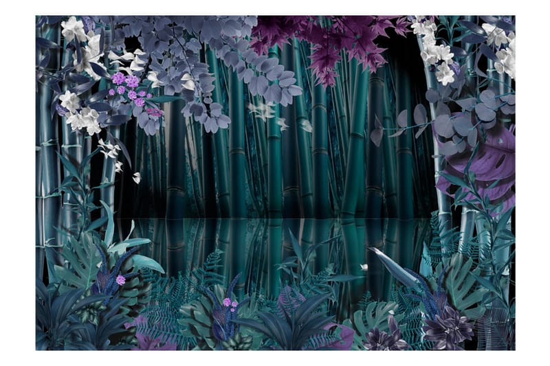 FOTOTAPET Mysterious Night 200x140 - Artgeist sp. z o. o. - Inredning & dekor - Väggdekor - Tapeter & tapettillbehör - Fototapeter